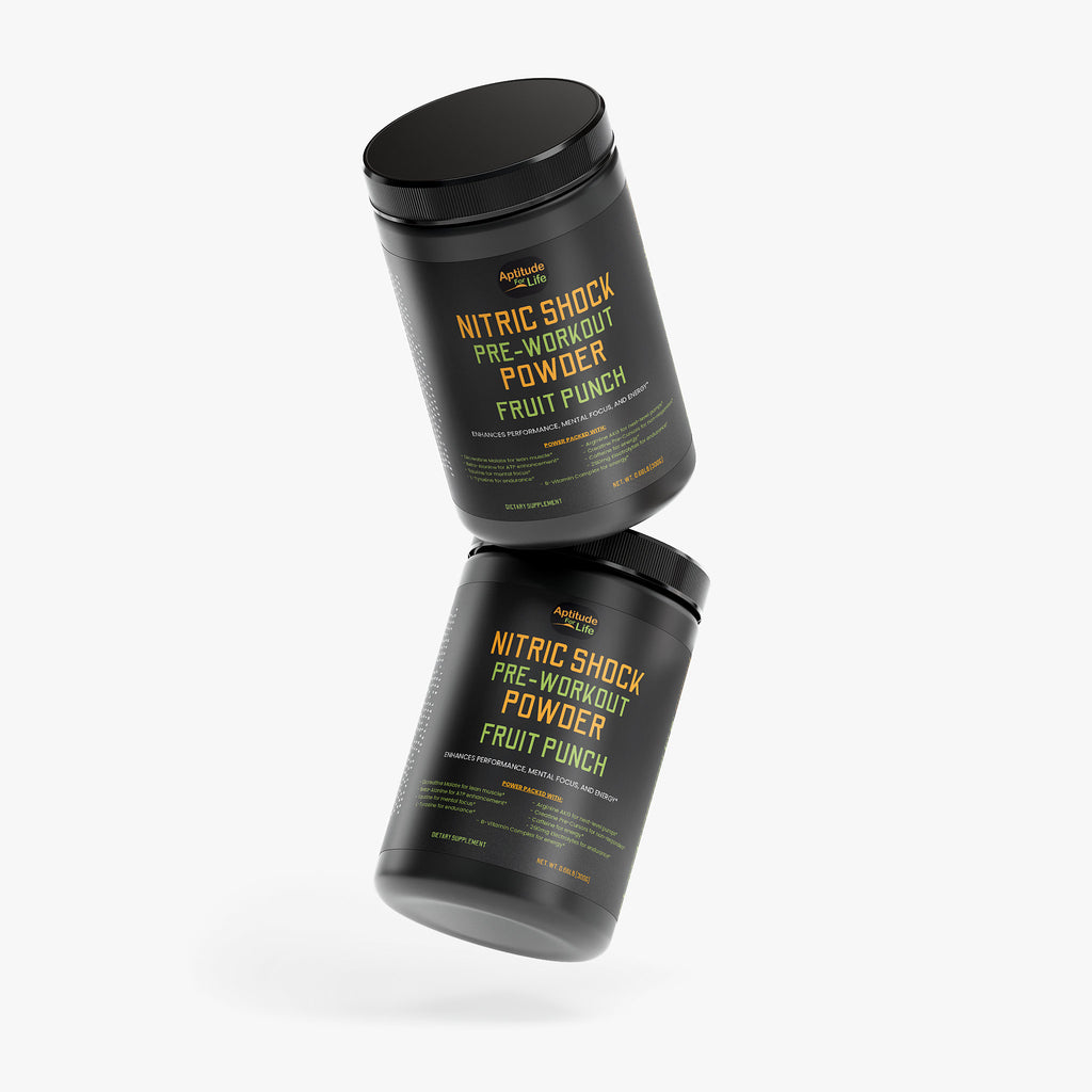 Nitric Shock Pre-Workout Powder (Fruit Punch)