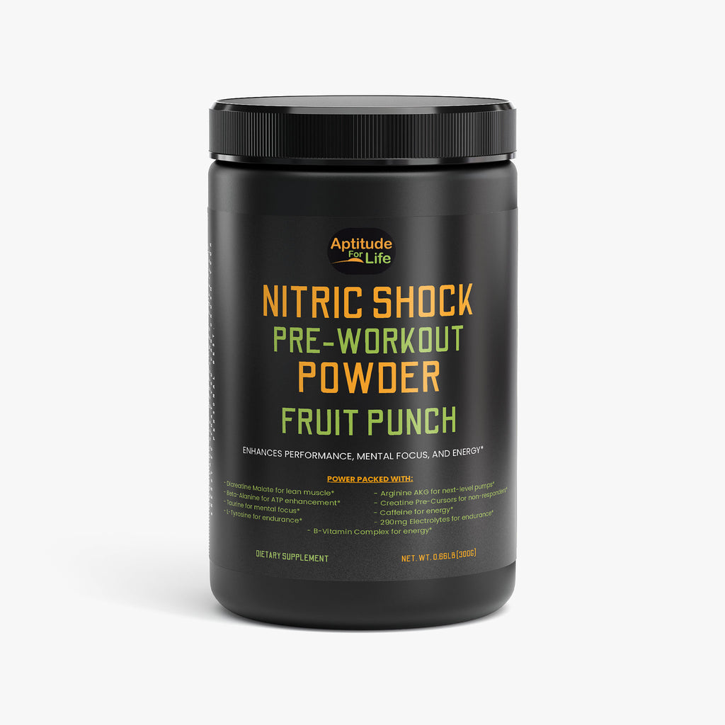 Nitric Shock Pre-Workout Powder (Fruit Punch)