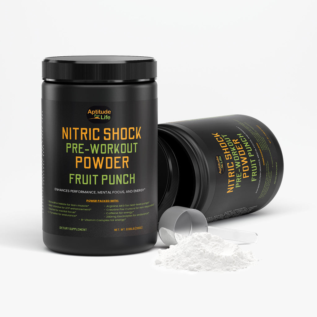 Nitric Shock Pre-Workout Powder (Fruit Punch)
