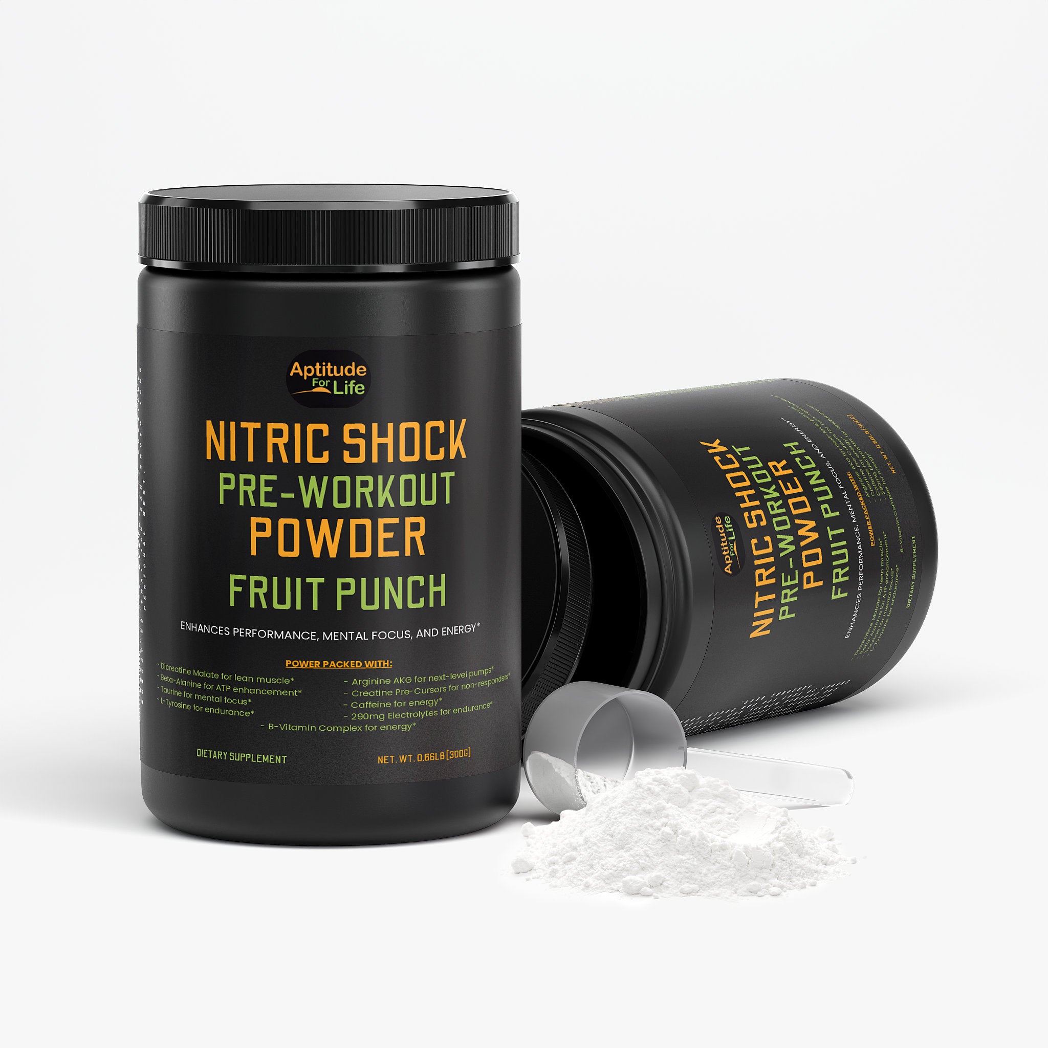 Nitric Shock Pre-Workout Powder (Fruit Punch)